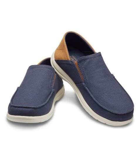 Crocs Navy Loafers - Buy Crocs Navy Loafers Online at Best Prices in ...