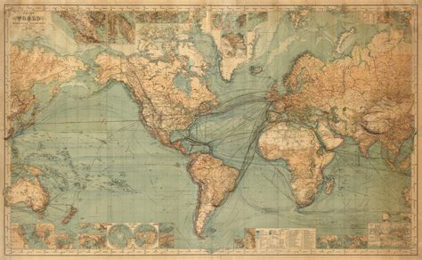 World Map Vintage Vector - 1917x1183 Wallpaper - teahub.io