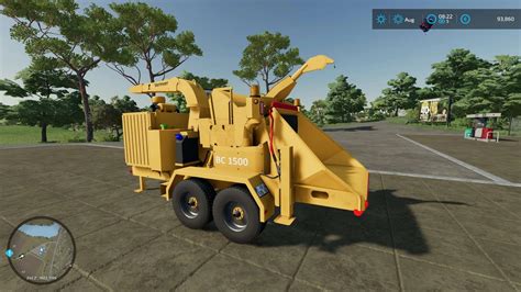 Vermeer Woodchipper v1.0 FS22 Mod | Farming Simulator 22 Mod