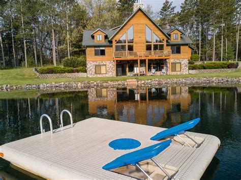 Spacious Retreat with Private Swimming and Fishing Pond Near Wisconsin Dells. Enjoy this unique ...