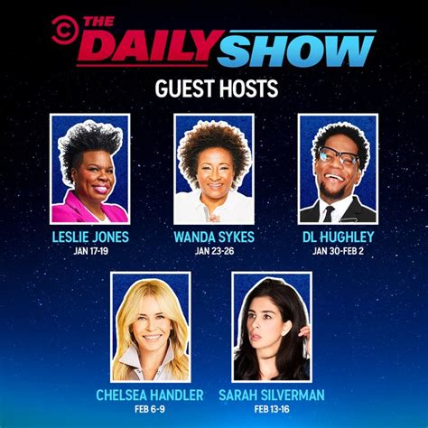 The Daily Show Guest Host Lineup 2024 | CableTV.com