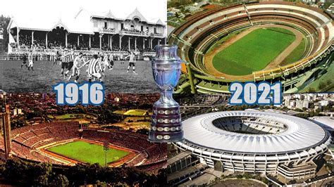 All Copa America Stadiums (1916-2021) - YouTube