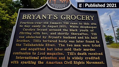 Questions Swirl After Yet Another Emmett Till Sign Comes Down - The New York Times