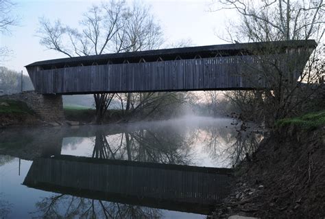 Covered Bridge in central Kentucky | Covered bridges, Natural landmarks, Travel lifestyle