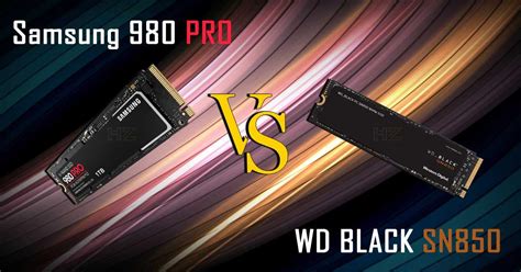 WD Black SN850 vs Samsung 980 PRO en 1 TB, ¿cuál es mejor?