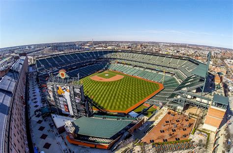 Camden Yards-The Birds Nest Photograph by Mid Atlantic Aerial