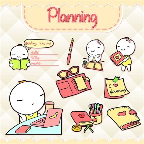 Planner clipart clip art, Planner clip art Transparent FREE for download on WebStockReview 2021