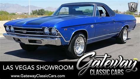 1969 Chevrolet El Camino SS Blue 1969 Chevrolet El Camino 396 CID V8 4 Speed Automatic Available ...