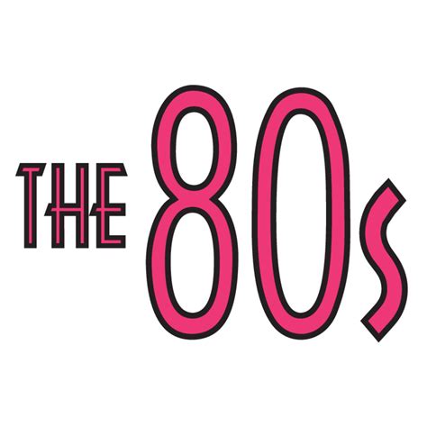 The 80's logo, Vector Logo of The 80's brand free download (eps, ai, png, cdr) formats