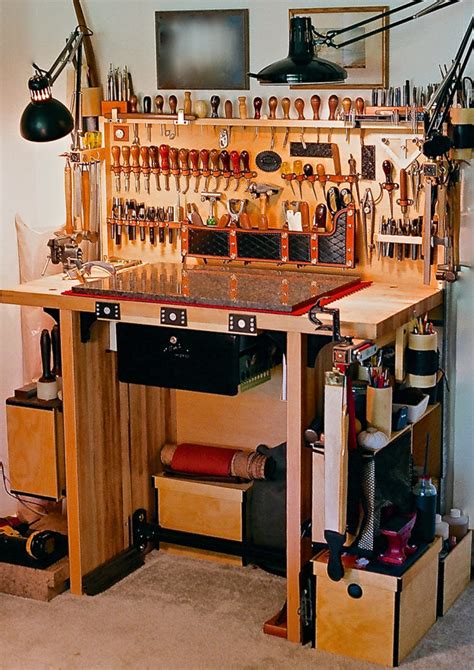 Our Readers’ Leathercraft Workspaces | Fine Leatherworking