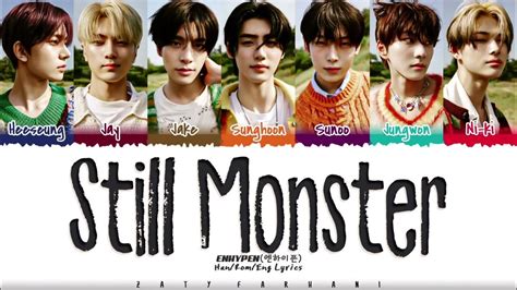 ENHYPEN Still Monster 1hour / 엔하이픈 Still Monster 1시간 / ENHYPEN Still Monster1時間耐久 - YouTube