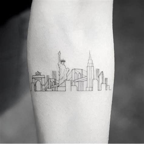 Aggregate 78+ nyc skyline tattoo - in.coedo.com.vn