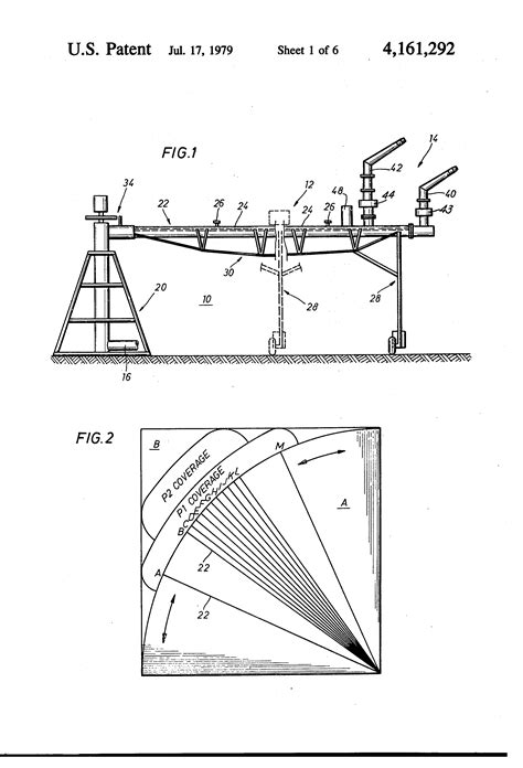 Patent US4161292 - Center pivot irrigation system having apparatus for irrigating corners ...