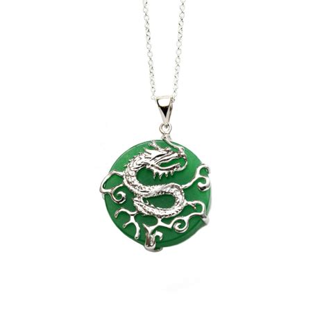 Jade Dragon Pendant | Anderson and Webb