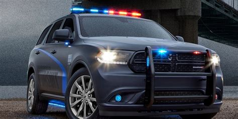 The Dodge Durango Pursuit police vehicle is ready to chase some bad ...