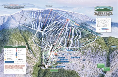 Saddleback Inc. Trail Map | OnTheSnow