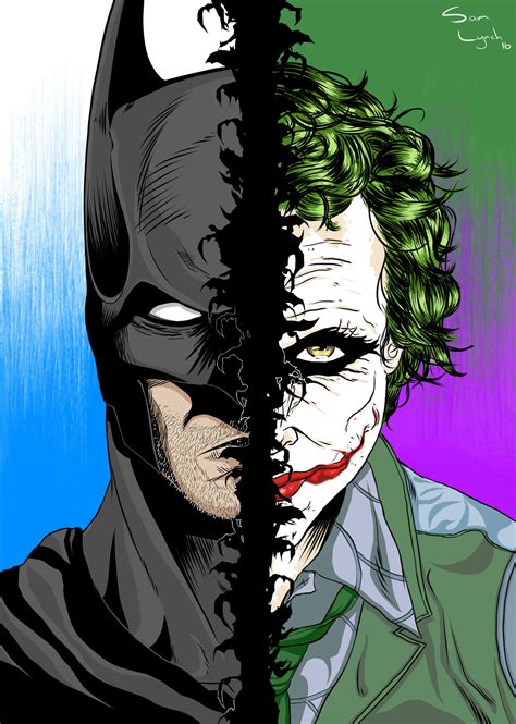 Batman Vs Joker Drawing at GetDrawings | Free download