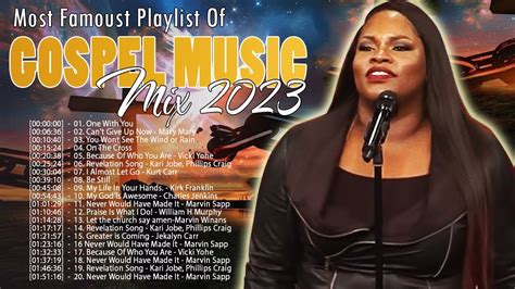 Gospel Music 2023 - Most Famous Gospel Songs Mix 2023 Playlist - Tasha ...