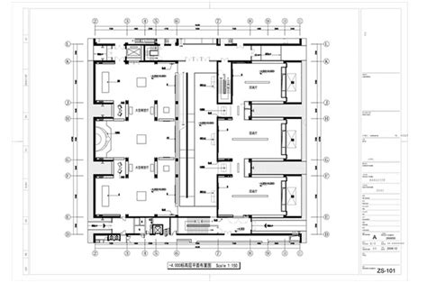 CAD art gallery exhibition hall layout plan | DWG Decors & 3D Models Free Download - Pikbest