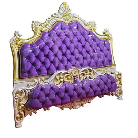 Purple(Base) Glossy Teak Wood Bed Headboard, Bed Size: Single at Rs 45000 in Nizamabad