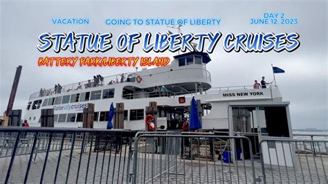 STATUE OF LIBERTY CRUISE NEW YORK CITY USA JUNE 12, 2023 - YouTube