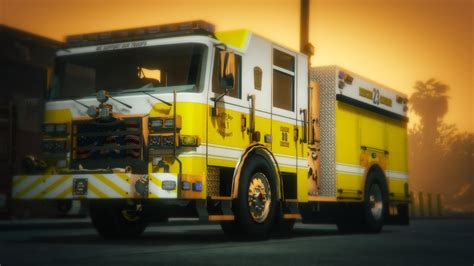 [4K] PALETO BAY FIRE COMPANY RESCUE ENGINE LIVERY | Modification Universe