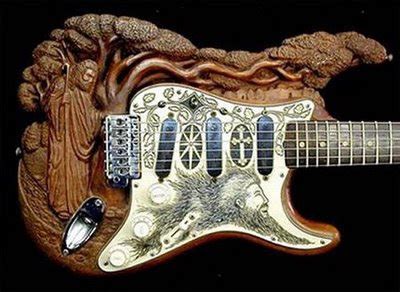 43 strangly designed guitars | Curious, Funny Photos / Pictures