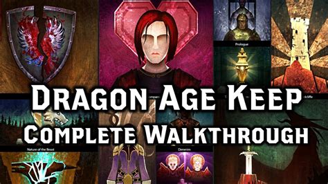 DRAGON AGE KEEP: Complete Walkthrough, All Choices of a World State (BETA) - YouTube