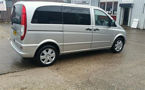 Mercedes vito traveliner minibus 8 seater. Silver. | United Kingdom ...