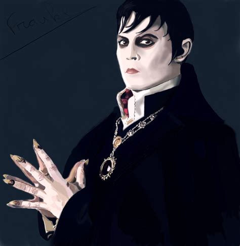 Barnabas Collins (Johnny Depp) portret by Vampie001 on DeviantArt