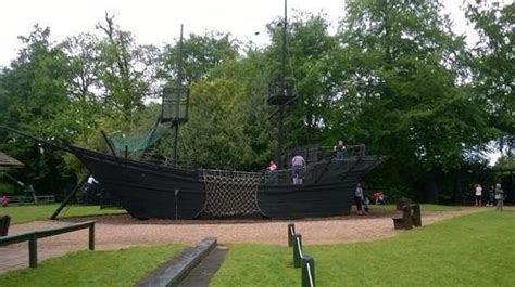 The large pirate ship in the adventure playground - Picture of Bowood ...