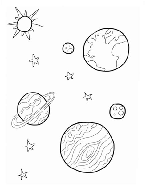 Free Printable Planet Coloring Pages For Kids