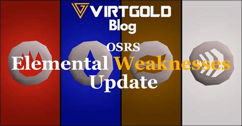 OSRS - Elemental Weaknesses Update - VirtGold