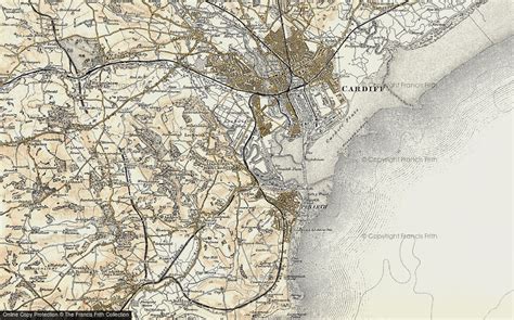 Old Maps of Cardiff Bay, South Glamorgan - Francis Frith