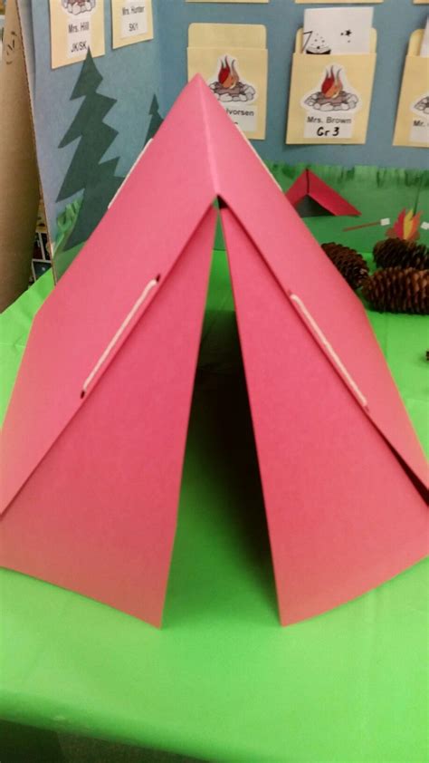 15+Easy Free Tent Papercraft Template - Merolrepudio