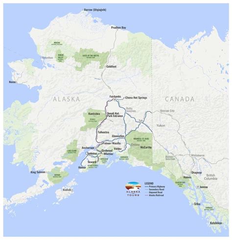 Alaska Self-Drive Tours | Alaska Driving Itineraries, Driving Routes
