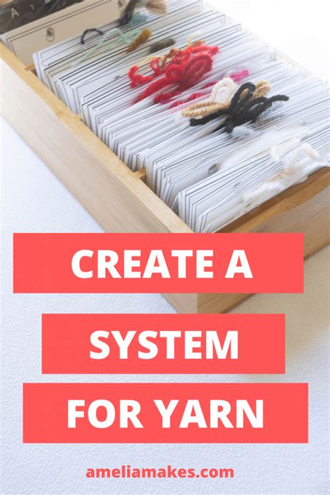 How to Organize Your Yarn Stash - So that You Actually USE it - Amelia ...