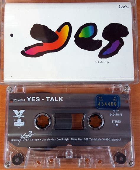 Yes – Talk (1994, Cassette) - Discogs