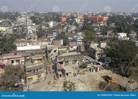 Top view of Howrah city editorial stock image. Image of asian - 254894189