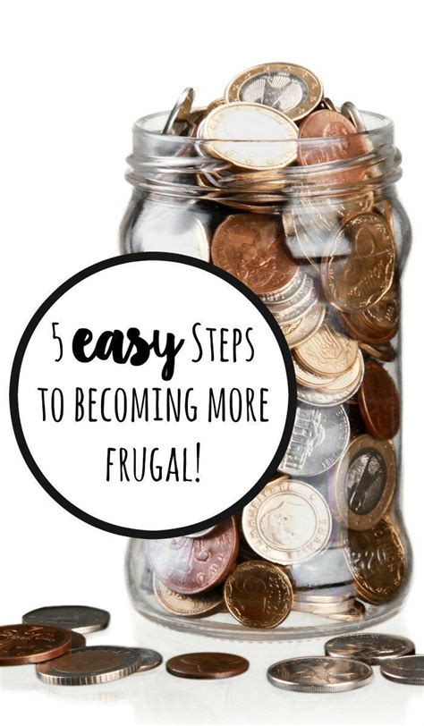 5 easy Steps to becoming more frugal.... | The Diary of a Frugal Family | Frugal, Frugal family ...