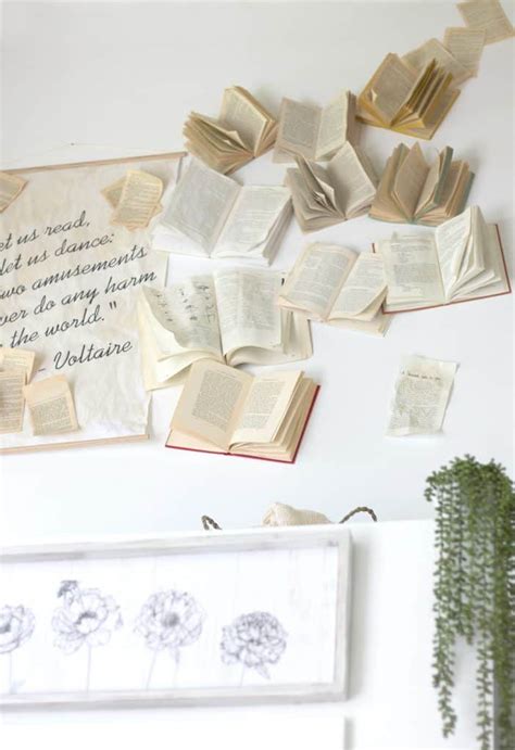 A Book Wall tutorial. How to construct a beautiful wall of books