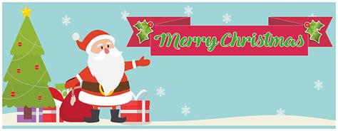 Santa Claus Personalised Christmas Banners