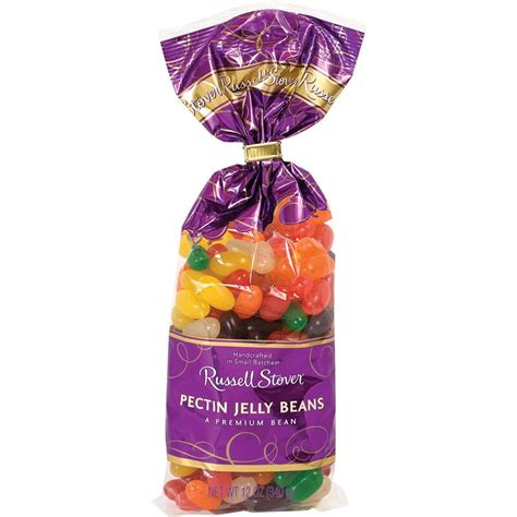 Russell Stover Assorted Flavors Pectin Jelly Beans Bag, 12 oz. | Sugar ...