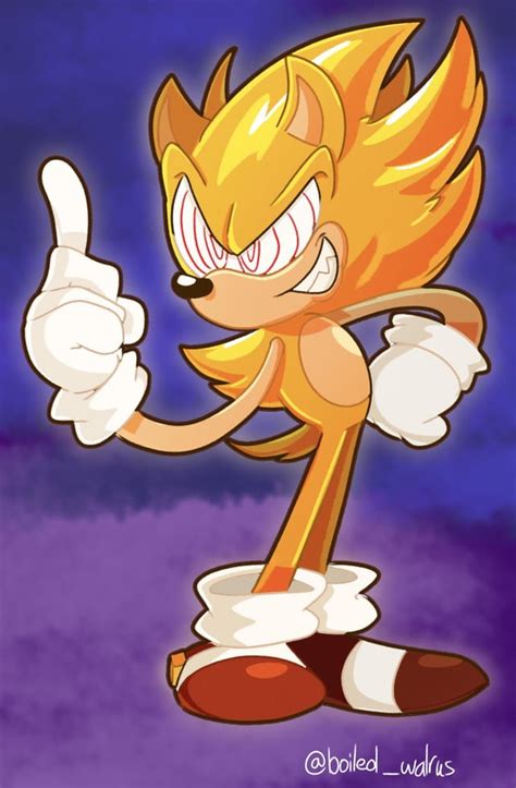 Drew fleetway super sonic : r/SonicTheHedgehog