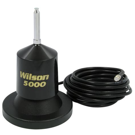 Wilson Antennas W5000 Series Magnet Mount Mobile CB Antenna Kit with 62.5" Whip