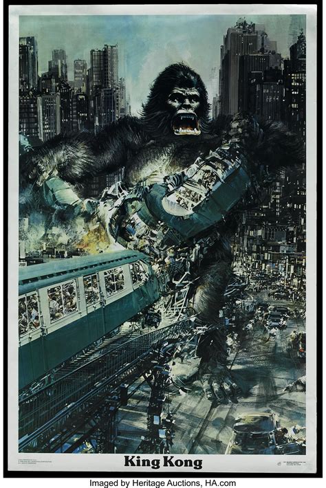 King Kong (Paramount, 1976). Promotional Posters (2) (23" X 35"). | Lot #26180 | Heritage Auctions