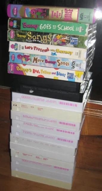 RARE BARNEY & Friends Vhs Tapes Huge Lot 17 Collectible HTF VTG ...