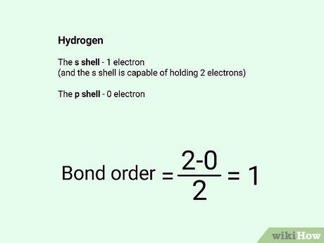 How To Calculate Bond Order