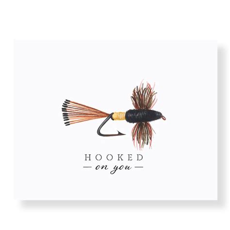 Hooked On You | Greeting cards, Cards, Envelope design