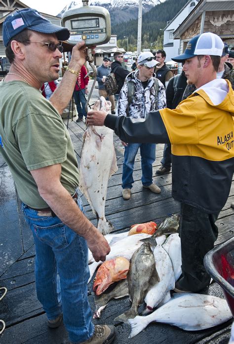 Seward, Alaska treats military a day fishing